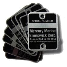 metal barcode tags